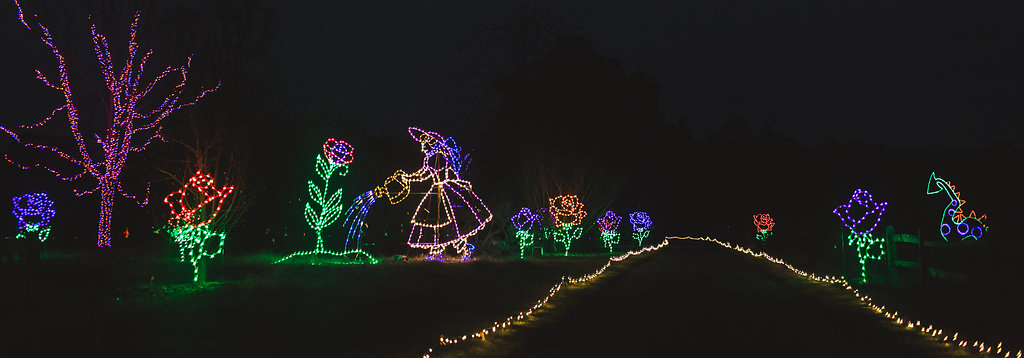 Dominion Garden Of Lights At Norfolk Botanical Garden The