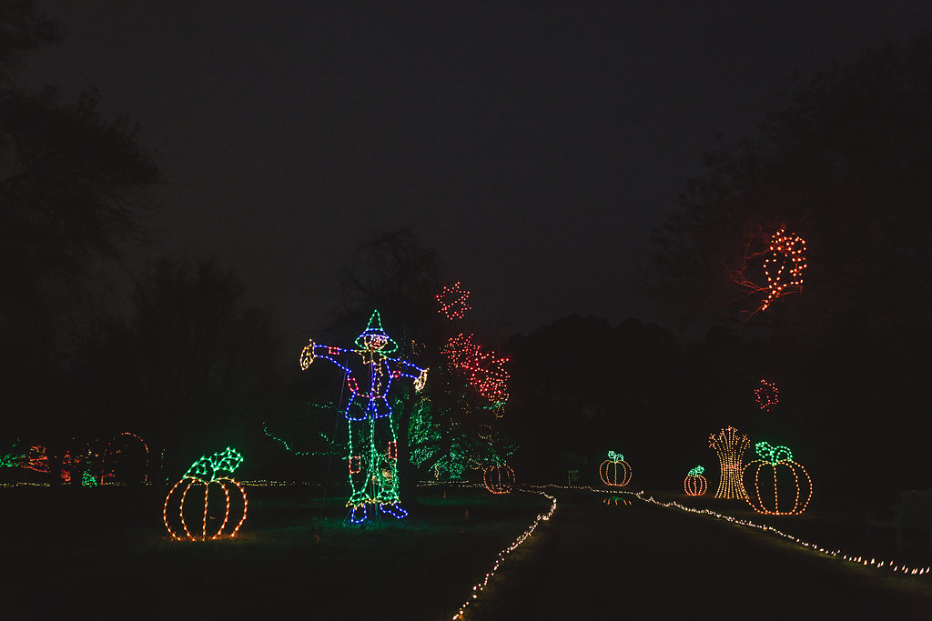 Dominion Garden Of Lights At Norfolk Botanical Garden The