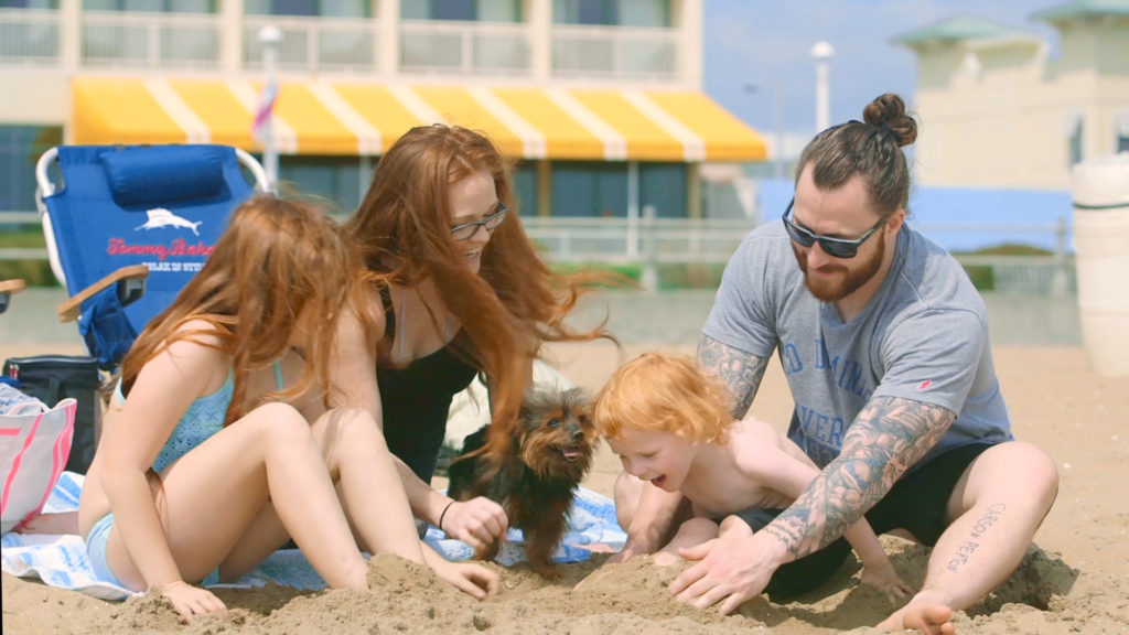 Virginia Beach sand castle