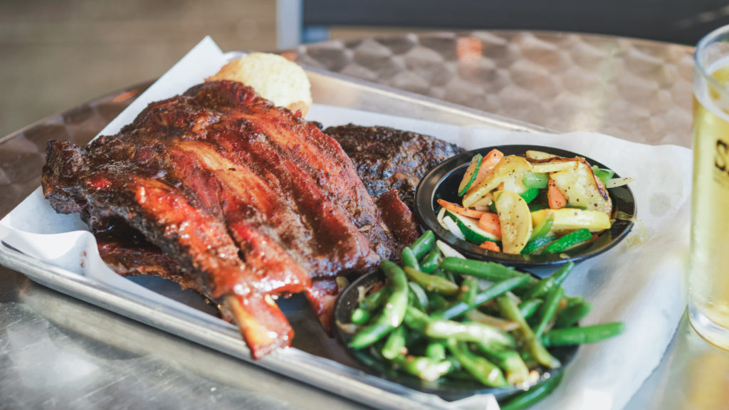 Ribs from Smoke BBQ in Newport News Virginia